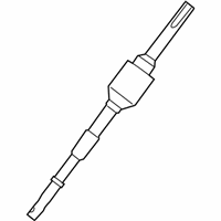 OEM Nissan Shaft Assy-Steering Column, Lower - 48822-JF10A