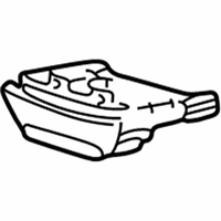 OEM 2000 Lincoln Navigator Ashtray - YL3Z-1504810-AAD