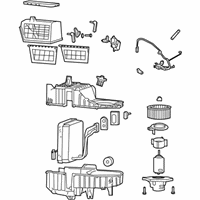 OEM Kia Sorento EVAPORATOR & Blower - 976013E350