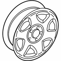 OEM Saturn L300 Wheel Rim Assembly, 16X6.5 - 9594038
