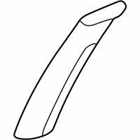 OEM 2002 Dodge Stratus Cover-B Pillar Trim Panel - RC16XT5AG