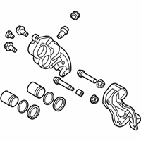 OEM Kia Sorento Front Brake Caliper Kit, Right - 581904ZA00