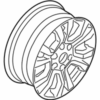 OEM 2021 Ford Ranger Wheel, Alloy - KB3Z-1007-E