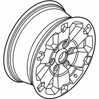 OEM 2019 Ford Ranger Wheel, Alloy - KB3Z-1007-H