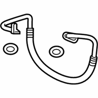 OEM Infiniti QX30 Hose-Flexible, High - 92490-5DB3A