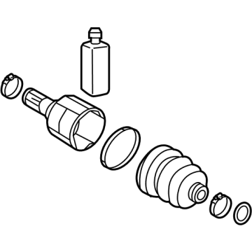 OEM 2022 Hyundai Ioniq 5 JOINT KIT-DIFF SIDE - 495A3-GI000