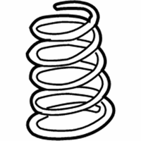 OEM 2015 Toyota Sienna Coil Spring - 48131-08070