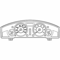 OEM 2008 Chrysler 300 Cluster-Instrument Panel - 5172105AG