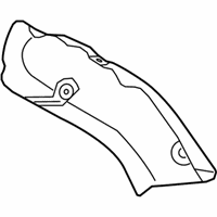 OEM 2010 Hyundai Genesis Coupe Protector-Heat, RH - 28525-3C660