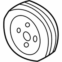 OEM 2002 Nissan Quest Pulley-Fan & Water Pump - 21051-7B000