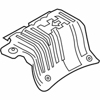 OEM Hyundai Elantra GT Panel-Heat Protector, Rear - 28795-A5000