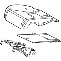 OEM 2021 Lexus LS500h BAG SUB-ASSY, SEAT C - 74061-50040