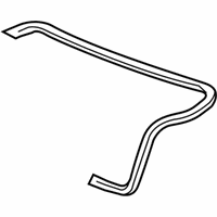 OEM 2005 Acura TSX Weatherstrip, Trunk Lid - 74865-SEA-013