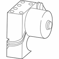 OEM 2000 Chrysler LHS ABS Control Module - 4897780AA