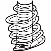 OEM 1999 Buick Regal Rear Spring Assembly (Rh Proc) - 10415609