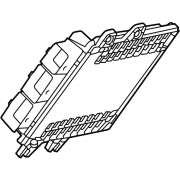 OEM 2021 Nissan Frontier Blank Engine Control Module - 23703-9BT0A