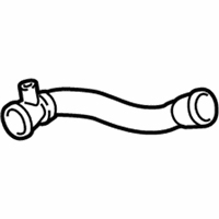 OEM 2014 BMW 760Li Coolant Hose - 17-12-7-591-089