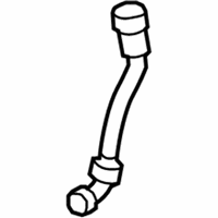 OEM BMW 750i xDrive Engine Coolant Hose - 17-22-7-575-387