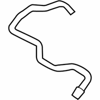 OEM 2012 BMW 760Li Radiator Coolant Hose - 17-12-7-589-929