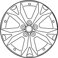 OEM 2015 Lexus NX200t Wheel, Disc - 42611-78242