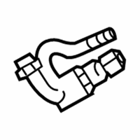 OEM 1998 Dodge Intrepid Power Steering Hose - 4782205AB