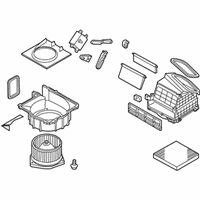 OEM Infiniti G35 Blower Assy-Front - 27200-AM600