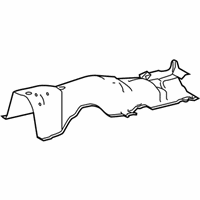 OEM Lexus UX200 INSULATOR FR Floor - 58153-12230