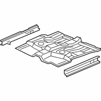 OEM Honda Fit FLOOR COMP, FR - 65100-T5R-336ZZ