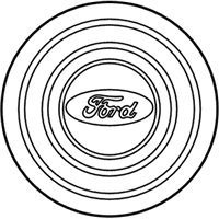 OEM 2000 Ford F-350 Super Duty Wheel Cap - F81Z-1130-JC