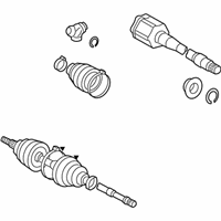 OEM 2006 Toyota Sienna Axle Assembly - 43410-08041