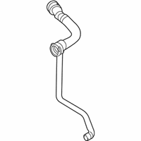 OEM 2017 BMW M4 Upper Radiator Coolant Hose - 11-53-7-848-501