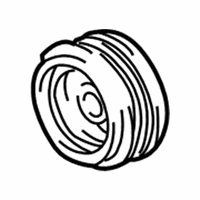 OEM 2002 Chevrolet Prizm Pulley - 88972521