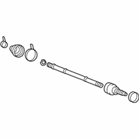 OEM Hyundai Sonata Joint & Shaft Kit-Front Axle W - 49506-38640