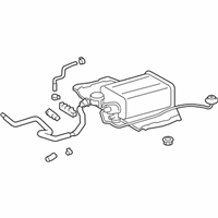 OEM 2016 Lexus LS600h Charcoal Canister Assembly - 77740-50143