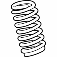 OEM 2006 GMC Canyon Front Spring - 15167976