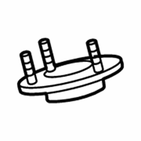 OEM 2007 GMC Canyon Insulator, Front Spring - 15910127