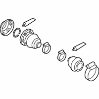 OEM 2012 BMW X6 Repair Kit Bellows, Exterior - 33-21-7-608-178
