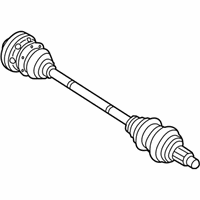 OEM 2012 BMW X6 Cv Axle Assembly Rear Left - 33-20-7-607-922