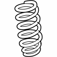 OEM 2011 Toyota Tacoma Coil Spring - 48131-04581