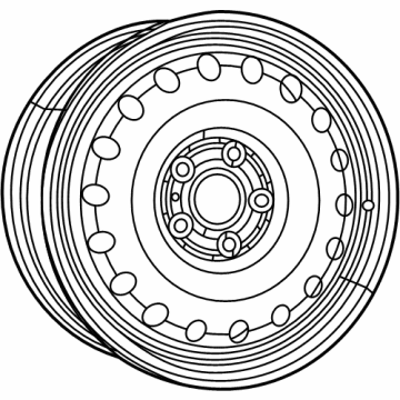 OEM Jeep Grand Cherokee L STEEL - 4755313AA