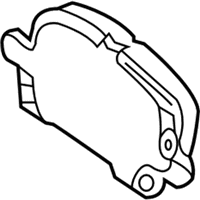 OEM 2020 Cadillac CT6 Front Pads - 84732488