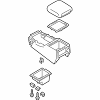 OEM 2013 Infiniti QX56 Box Assy-Console, Front Floor - 96910-1ZS4B