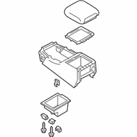 OEM 2015 Infiniti QX80 Box Assy-Console, Front Floor - 96910-1ZS4A