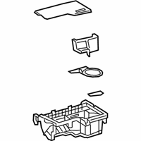 OEM Lexus ES250 Panel Sub-Assembly, Cons - 58804-33C40-C0