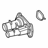 OEM Ford Water Outlet - BE8Z-8592-B