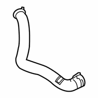 OEM 2018 Ford Fiesta Upper Hose - 8V2Z-8260-B