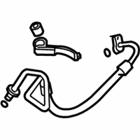 OEM Infiniti FX35 Hose-Flexible, High - 92490-CG000