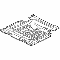 OEM 2018 Lexus RX450hL Pan, Center Floor L/BOL - 58211-48920