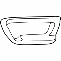 OEM 2000 Lexus LX470 Front Armrest Assembly, Right - 74210-60100-B0