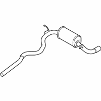 OEM 2014 BMW 328d xDrive Rear Muffler - 18-30-8-570-265